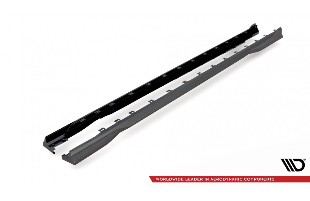 Prepreg Carbon Fiber Side Skirts BMW 1 M-Pack/ M135i / 128ti F40