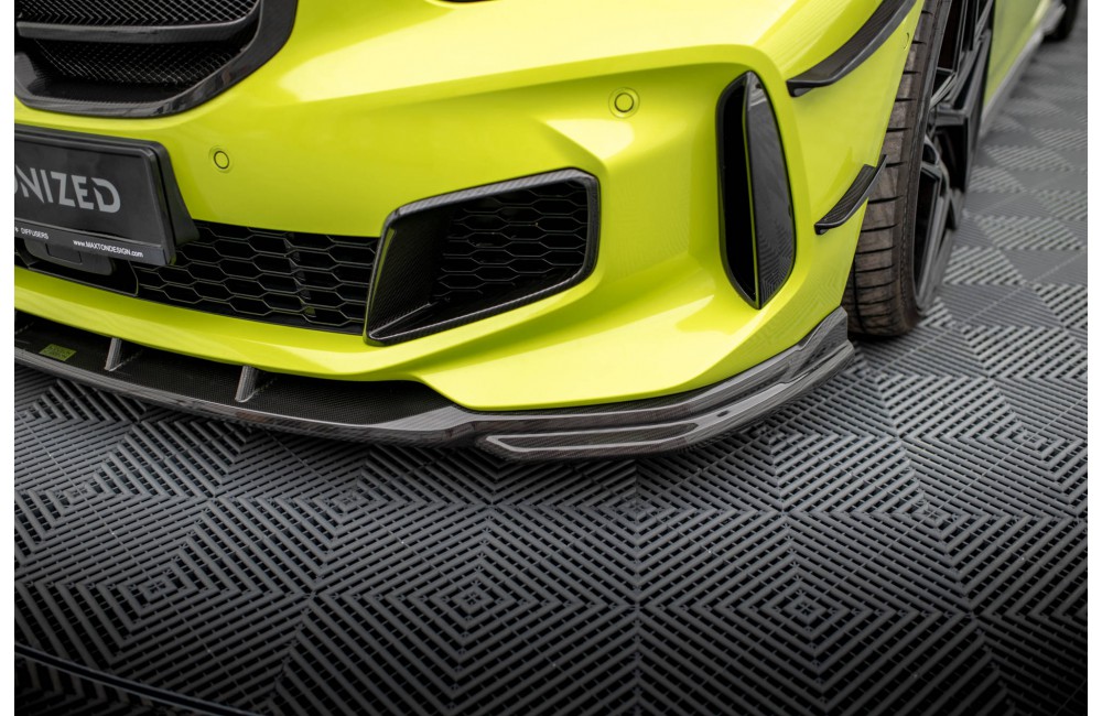 Set of Prepreg Carbon Fiber Splitters BMW 1 F40 M-Pack / M135i Set of Prepreg Carbon Fiber Splitters BMW 1 F40 M-Pack / M135i