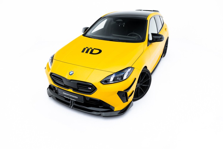 Prepreg Carbon Fiber Μπροστινός Splitter BMW M135i / 1 M-Pack F70