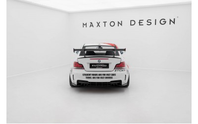 Carbon Spoiler With Internal Brackets Uprights V.1 BMW 1 M E82