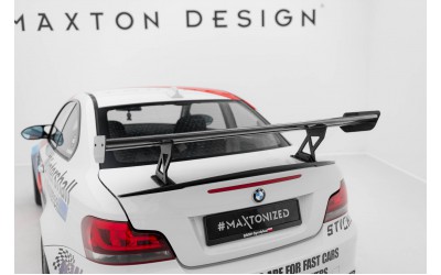 Carbon Spoiler With Internal Brackets Uprights V.1 BMW 1 M E82