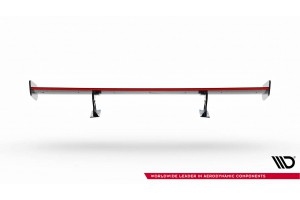 Carbon Spoiler With Internal Brackets Uprights V.1 + LED BMW 1 M E82