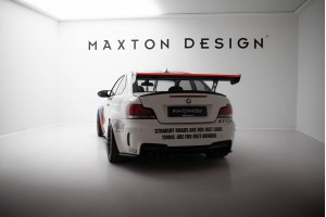 Carbon Spoiler With Internal Brackets Uprights V.1 + LED BMW 1 M E82