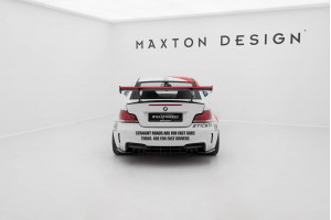 Carbon Spoiler With Internal Brackets Uprights V.1 + LED BMW 1 M E82