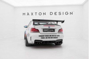 Carbon Spoiler With Internal Brackets Uprights V.2 BMW 1 M E82 Carbon Spoiler With Internal Brackets Uprights V.2 BMW 1 M E82