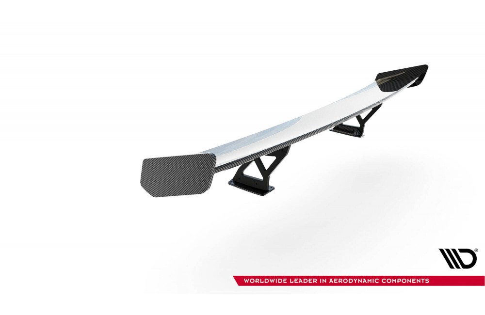 Carbon Spoiler With Internal Brackets Uprights V.2 BMW 1 M E82 Carbon Spoiler With Internal Brackets Uprights V.2 BMW 1 M E82