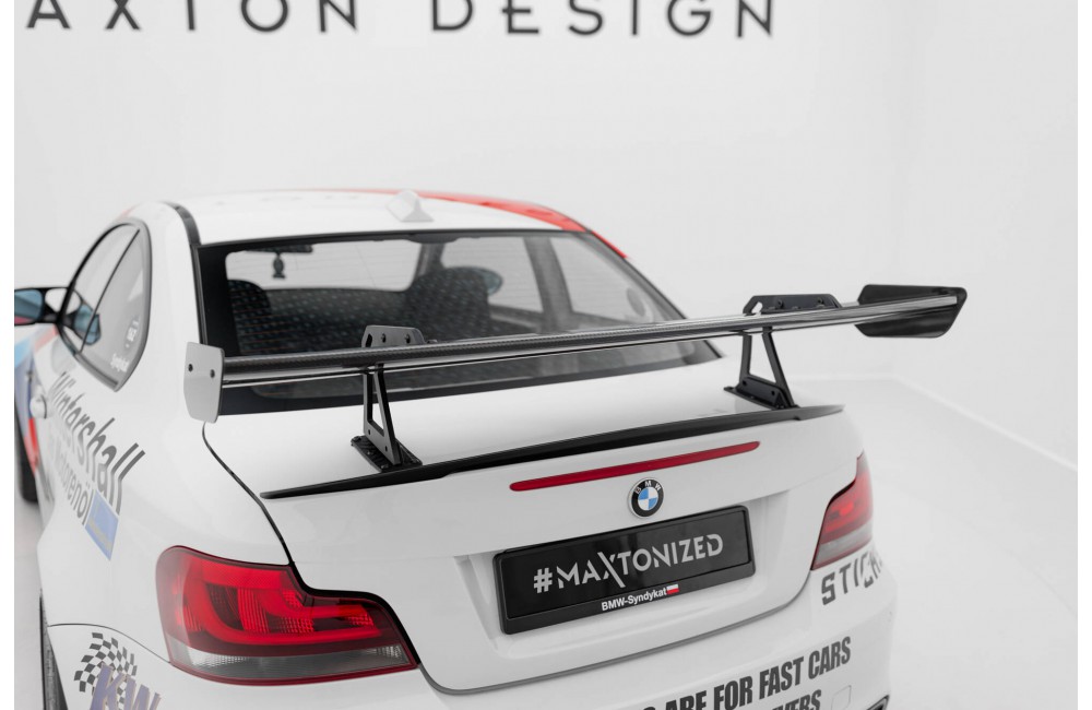 Carbon Spoiler With Upper Swan Mounting BMW 1 M E82 Carbon Spoiler With Upper Swan Mounting BMW 1 M E82