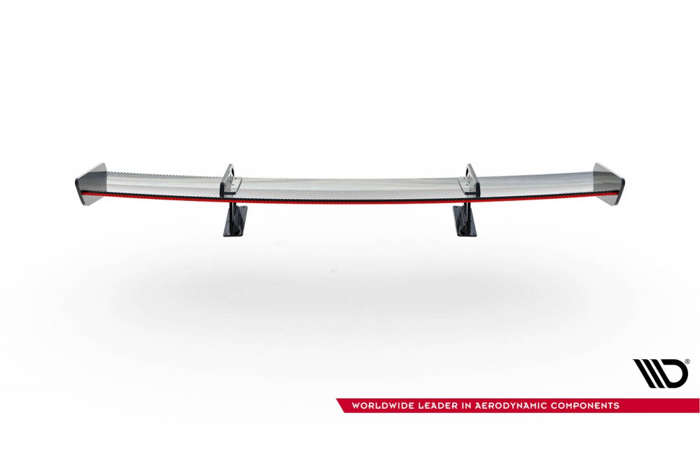 Carbon Spoiler With Upper Swan Mounting + LED BMW 1 M E82 Carbon Spoiler With Upper Swan Mounting + LED BMW 1 M E82