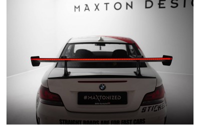 Carbon Spoiler With Upper Swan Mounting + LED BMW 1 M E82
