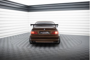Carbon Spoiler With External Brackets Uprights BMW 3 Coupe E46 Carbon Spoiler With External Brackets Uprights BMW 3 Coupe E46