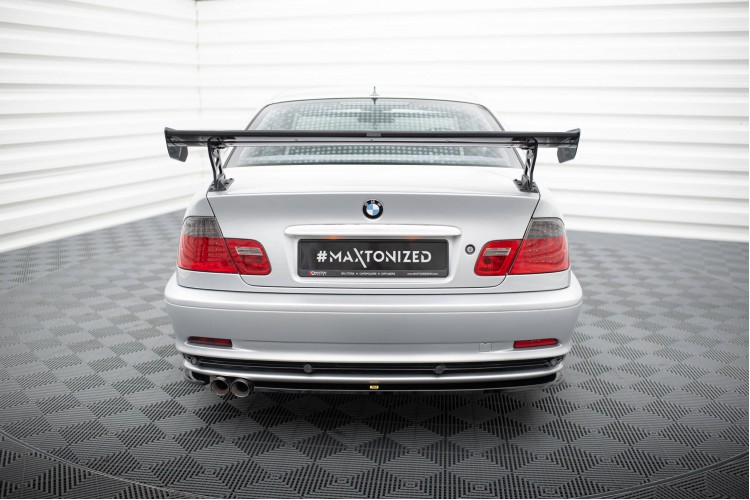 Carbon Αεροτομή Με Εξωτερικές Βάσεις Uprights BMW 3 Coupe E46