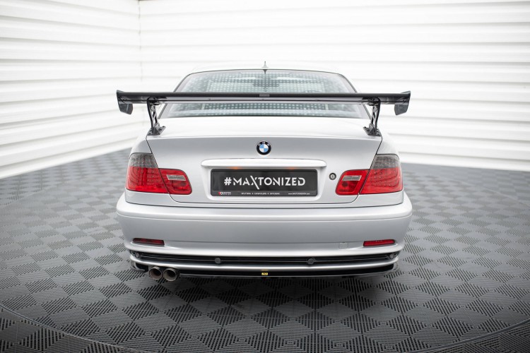 Carbon Αεροτομή Με Εξωτερικές Βάσεις Uprights BMW 3 Coupe E46