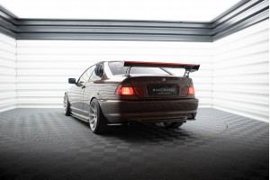 Carbon Spoiler With External Brackets Uprights + LED BMW 3 Coupe E46 Carbon Spoiler With External Brackets Uprights + LED BMW 3 Coupe E46