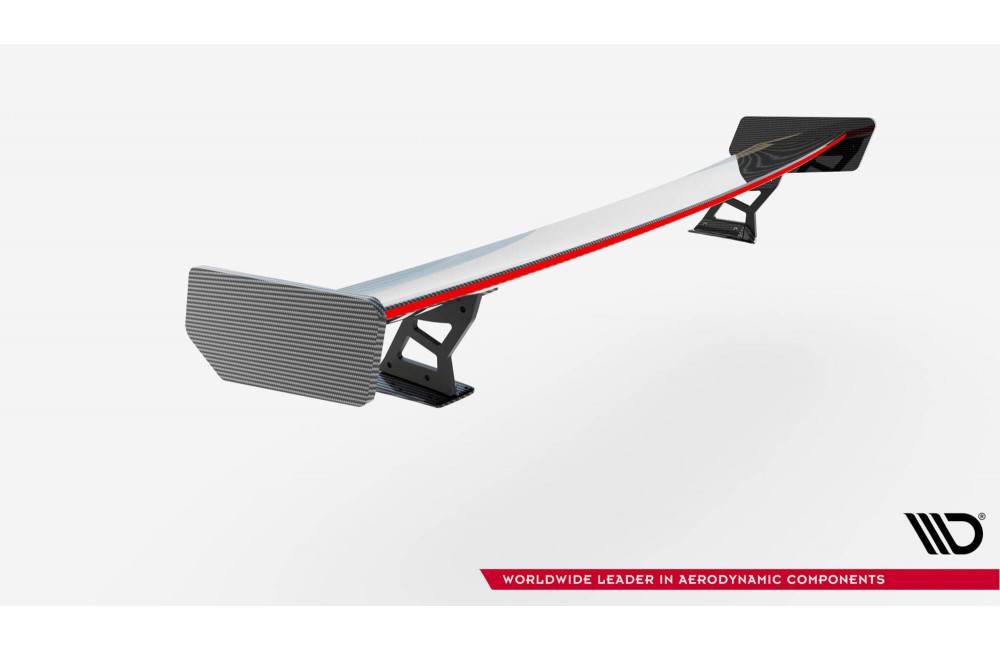 Carbon Spoiler With External Brackets Uprights + LED BMW 3 Coupe E46 Carbon Spoiler With External Brackets Uprights + LED BMW 3 Coupe E46