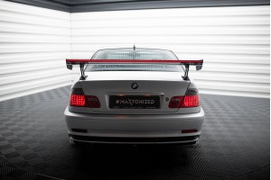 Carbon Spoiler With External Brackets Uprights + LED BMW 3 Coupe E46 Carbon Spoiler With External Brackets Uprights + LED BMW 3 Coupe E46