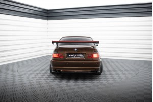 Carbon Spoiler With External Brackets Uprights + LED BMW 3 Coupe E46 Carbon Spoiler With External Brackets Uprights + LED BMW 3 Coupe E46