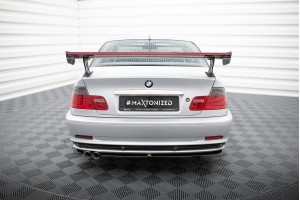 Carbon Spoiler With External Brackets Uprights + LED BMW 3 Coupe E46 Carbon Spoiler With External Brackets Uprights + LED BMW 3 Coupe E46
