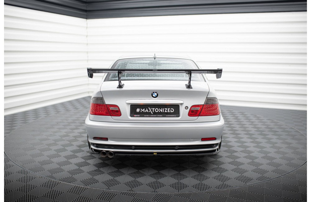 Carbon Spoiler With Internal Brackets Uprights BMW 3 Coupe E46 Carbon Spoiler With Internal Brackets Uprights BMW 3 Coupe E46