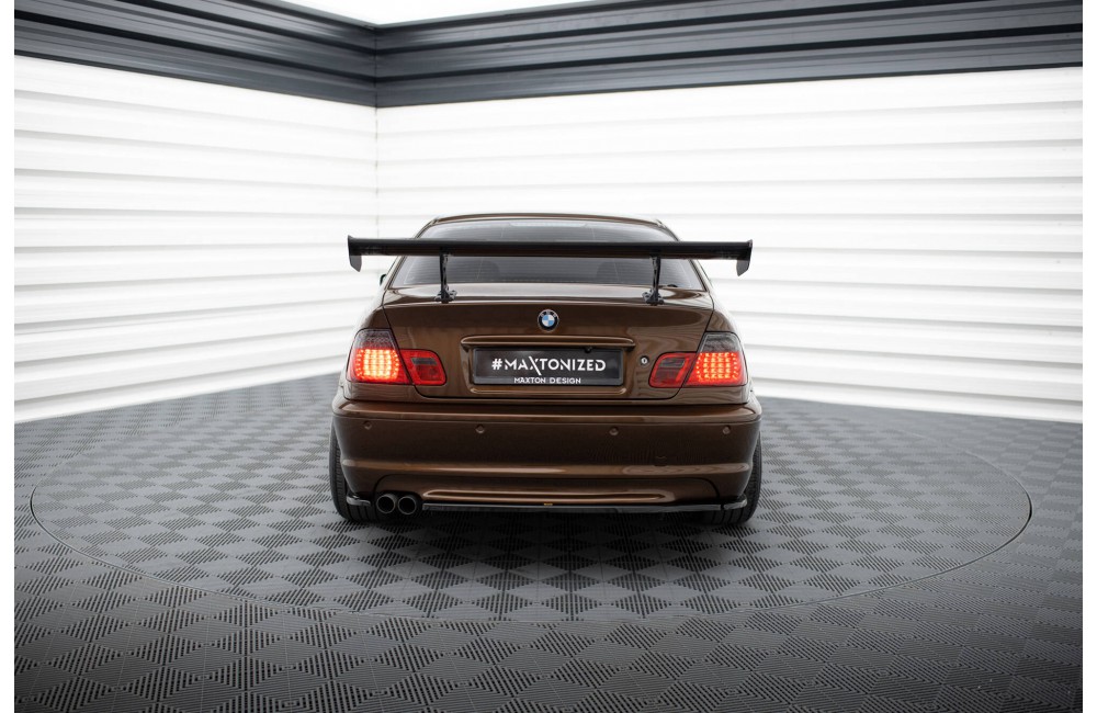 Carbon Spoiler With Internal Brackets Uprights BMW 3 Coupe E46 Carbon Spoiler With Internal Brackets Uprights BMW 3 Coupe E46