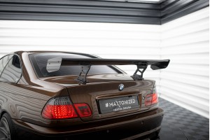 Carbon Spoiler With Internal Brackets Uprights BMW 3 Coupe E46 Carbon Spoiler With Internal Brackets Uprights BMW 3 Coupe E46