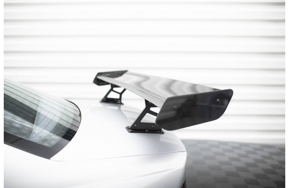 Carbon Spoiler With Internal Brackets Uprights + LED BMW 3 Coupe E46 Carbon Spoiler With Internal Brackets Uprights + LED BMW 3 Coupe E46