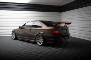 Carbon Spoiler With Internal Brackets Uprights + LED BMW 3 Coupe E46 Carbon Spoiler With Internal Brackets Uprights + LED BMW 3 Coupe E46