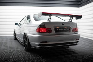 Carbon Spoiler With Internal Brackets Uprights + LED BMW 3 Coupe E46 Carbon Spoiler With Internal Brackets Uprights + LED BMW 3 Coupe E46