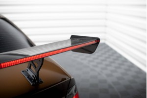Carbon Spoiler With Internal Brackets Uprights + LED BMW 3 Coupe E46 Carbon Spoiler With Internal Brackets Uprights + LED BMW 3 Coupe E46