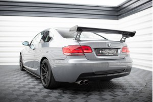 Carbon Spoiler With External Brackets Uprights BMW 3 / M3 Coupe E92 Carbon Spoiler With External Brackets Uprights BMW 3 / M3 Coupe E92