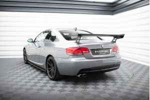 Carbon Spoiler With External Brackets Uprights BMW 3 / M3 Coupe E92 Carbon Spoiler With External Brackets Uprights BMW 3 / M3 Coupe E92