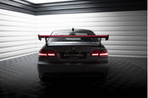 Carbon Spoiler With External Brackets Uprights + LED BMW 3 / M3 Coupe E92 Carbon Spoiler With External Brackets Uprights + LED BMW 3 / M3 Coupe E92