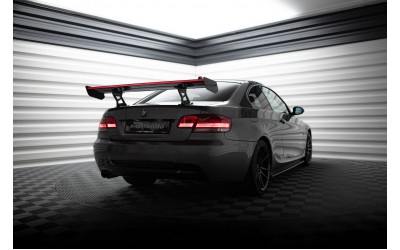 Carbon Spoiler With Internal Brackets Uprights + LED BMW 3 / M3 Coupe E92
