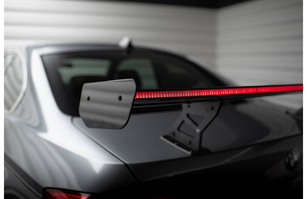 Carbon Spoiler With Internal Brackets Uprights + LED BMW 3 / M3 Coupe E92 Carbon Spoiler With Internal Brackets Uprights + LED BMW 3 / M3 Coupe E92