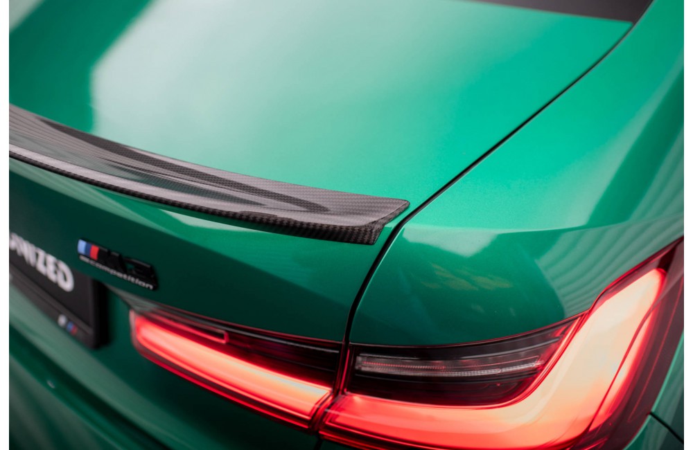Prepreg Carbon Fiber Tailgate Spoiler BMW M3 G80 / M340i G20 / 3 M-Pack G20 / 3 Standard G20