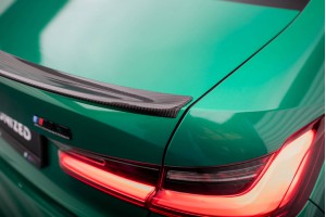 Prepreg Carbon Fiber Tailgate Spoiler BMW M3 G80 / M340i G20 / 3 M-Pack G20 / 3 Standard G20