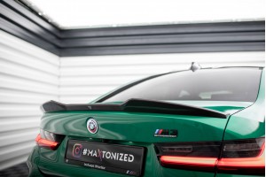 Prepreg Carbon Fiber Tailgate Spoiler BMW M3 G80 / M340i G20 / 3 M-Pack G20 / 3 Standard G20