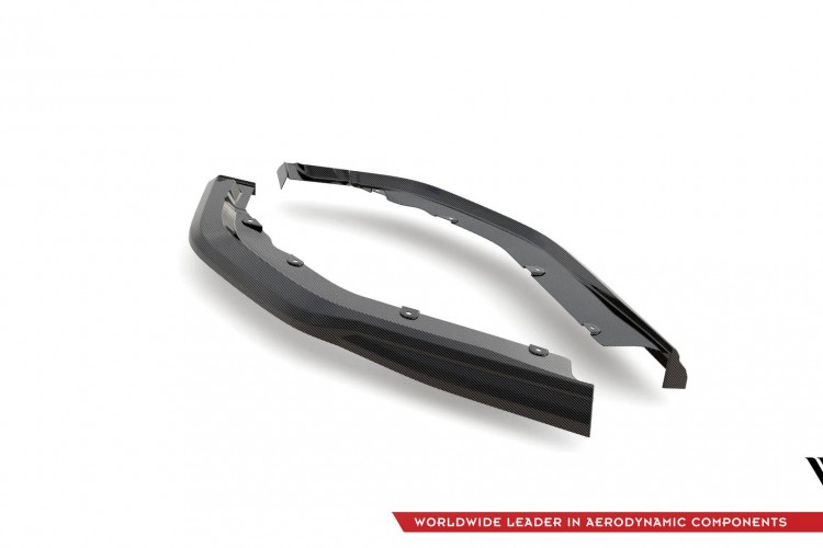 Prepreg Carbon Fiber Πίσω Side Splitters BMW M3 Sedan / Touring G80 / G81
