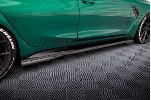 Prepreg Carbon Fiber Side Skirts BMW M3 Sedan / Touring G80 / G81 Prepreg Carbon Fiber Side Skirts BMW M3 Sedan / Touring G80 / G81
