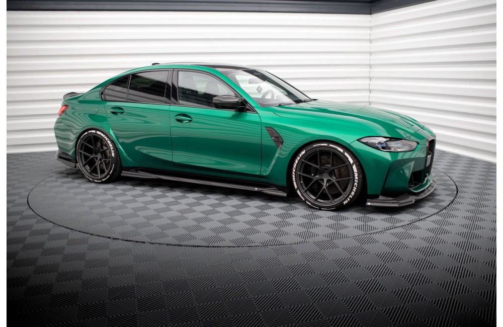 Prepreg Carbon Fiber Side Skirts BMW M3 Sedan / Touring G80 / G81 Prepreg Carbon Fiber Side Skirts BMW M3 Sedan / Touring G80 / G81