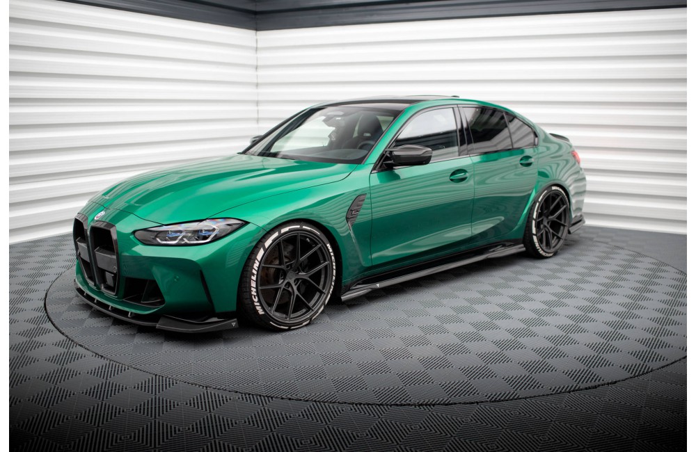 Prepreg Carbon Fiber Side Skirts BMW M3 Sedan / Touring G80 / G81 Prepreg Carbon Fiber Side Skirts BMW M3 Sedan / Touring G80 / G81