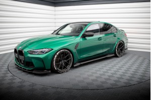 Prepreg Carbon Fiber Side Skirts BMW M3 Sedan / Touring G80 / G81 Prepreg Carbon Fiber Side Skirts BMW M3 Sedan / Touring G80 / G81