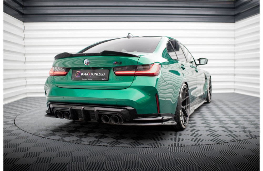 Set of Prepreg Carbon Fiber Splitters BMW M3 G80 Sedan