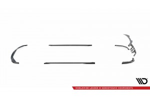 Set of Prepreg Carbon Fiber Splitters BMW M3 G80 Sedan