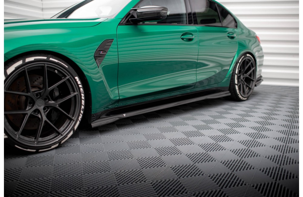 Set of Prepreg Carbon Fiber Splitters BMW M3 G80 Sedan