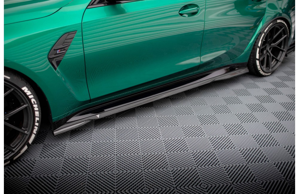 Set of Prepreg Carbon Fiber Splitters BMW M3 G80 Sedan