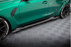 Set of Prepreg Carbon Fiber Splitters BMW M3 G80 Sedan
