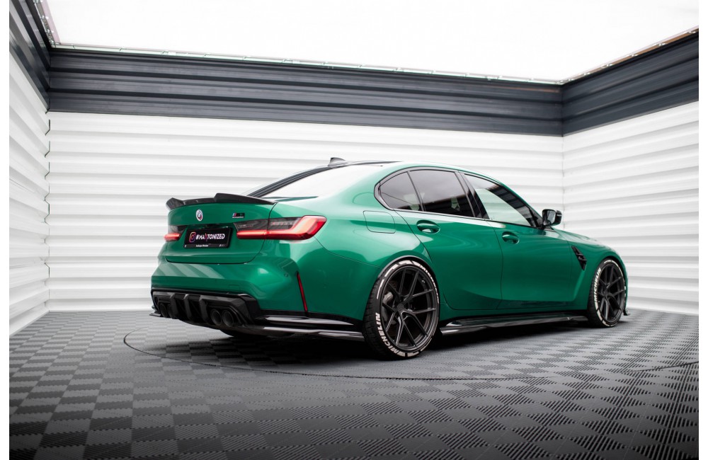 Set of Prepreg Carbon Fiber Splitters BMW M3 G80 Sedan