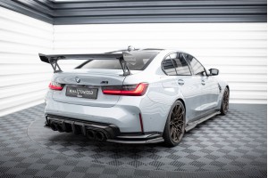 Carbon Spoiler With External Brackets Uprights BMW M3 G80 / M340i G20 / 3 M-Pack G20 / 3 Standard G20 Carbon Spoiler With External Brackets Uprights BMW M3 G80 / M340i G20 / 3 M-Pack G20 / 3 Standard G20