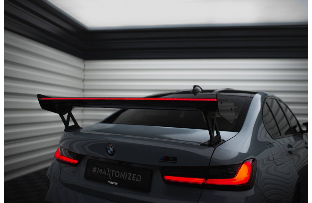 Carbon Spoiler With External Brackets Uprights + LED BMW M3 G80 / M340i G20 / 3 M-Pack G20 / 3 Standard G20 Carbon Spoiler With External Brackets Uprights + LED BMW M3 G80 / M340i G20 / 3 M-Pack G20 / 3 Standard G20