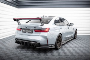 Carbon Spoiler With External Brackets Uprights + LED BMW M3 G80 / M340i G20 / 3 M-Pack G20 / 3 Standard G20 Carbon Spoiler With External Brackets Uprights + LED BMW M3 G80 / M340i G20 / 3 M-Pack G20 / 3 Standard G20